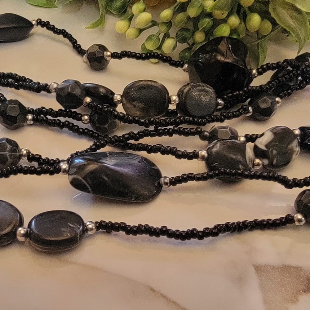 Handmade necklace.
